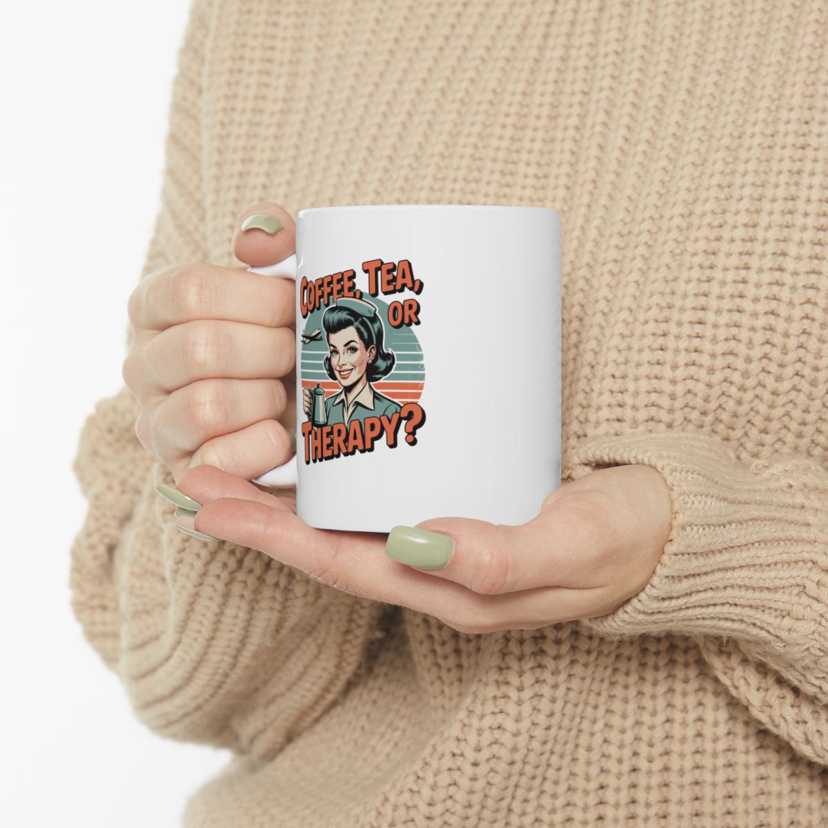 Cabin Crew Coffee Mug - Good Coffee for the People Who Need it Most