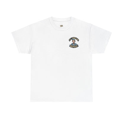 Vintage Flight Attendant Design T-Shirt | Fly Complain Repeat
